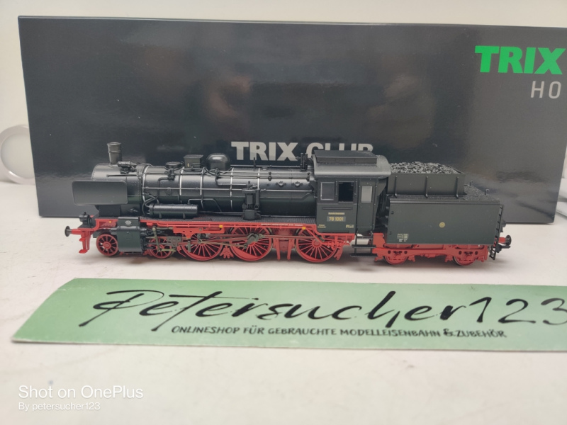 Trix H0 DC 22890 / BR78.10 Dampflokomotive / Mfx / Sound / DB / Ep. III / Trix Club / OVP