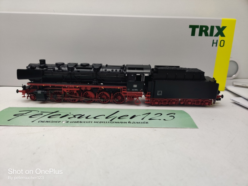 Trix H0 DC 22980 / BR 44  Dampflokomotive Schlepptender / DB / Mfx / Sound / OVP