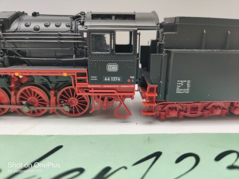 Trix H0 DC 22980 / BR 44  Dampflokomotive Schlepptender / DB / Mfx / Sound / OVP