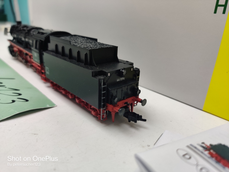 Trix H0 DC 22980 / BR 44  Dampflokomotive Schlepptender / DB / Mfx / Sound / OVP