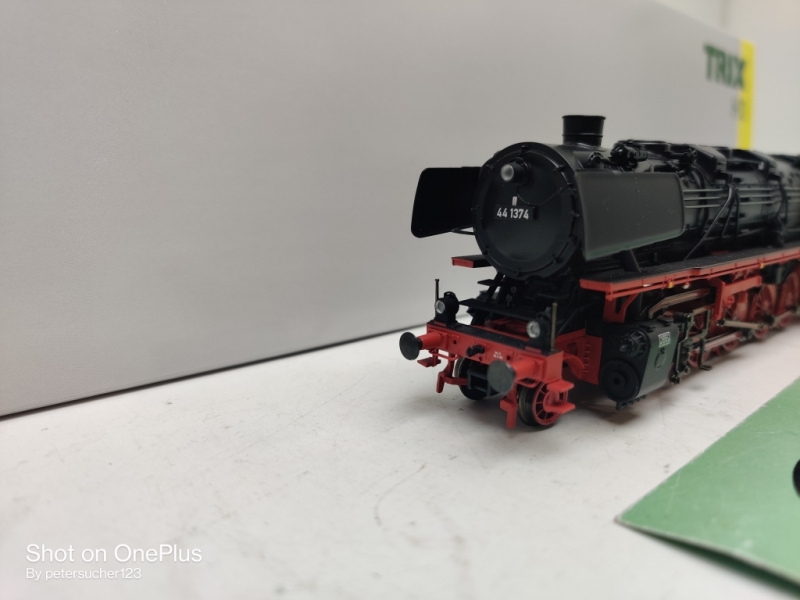 Trix H0 DC 22980 / BR 44  Dampflokomotive Schlepptender / DB / Mfx / Sound / OVP