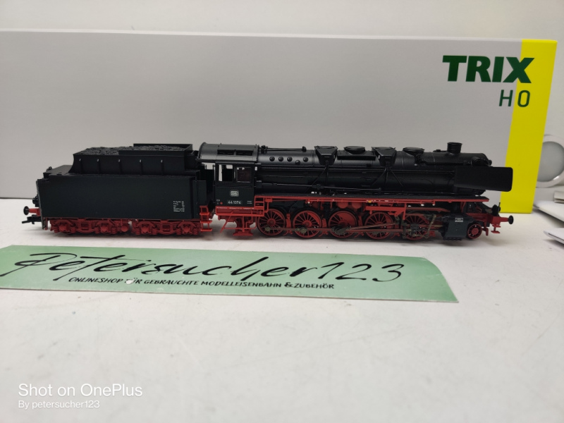 Trix H0 DC 22980 / BR 44  Dampflokomotive Schlepptender / DB / Mfx / Sound / OVP