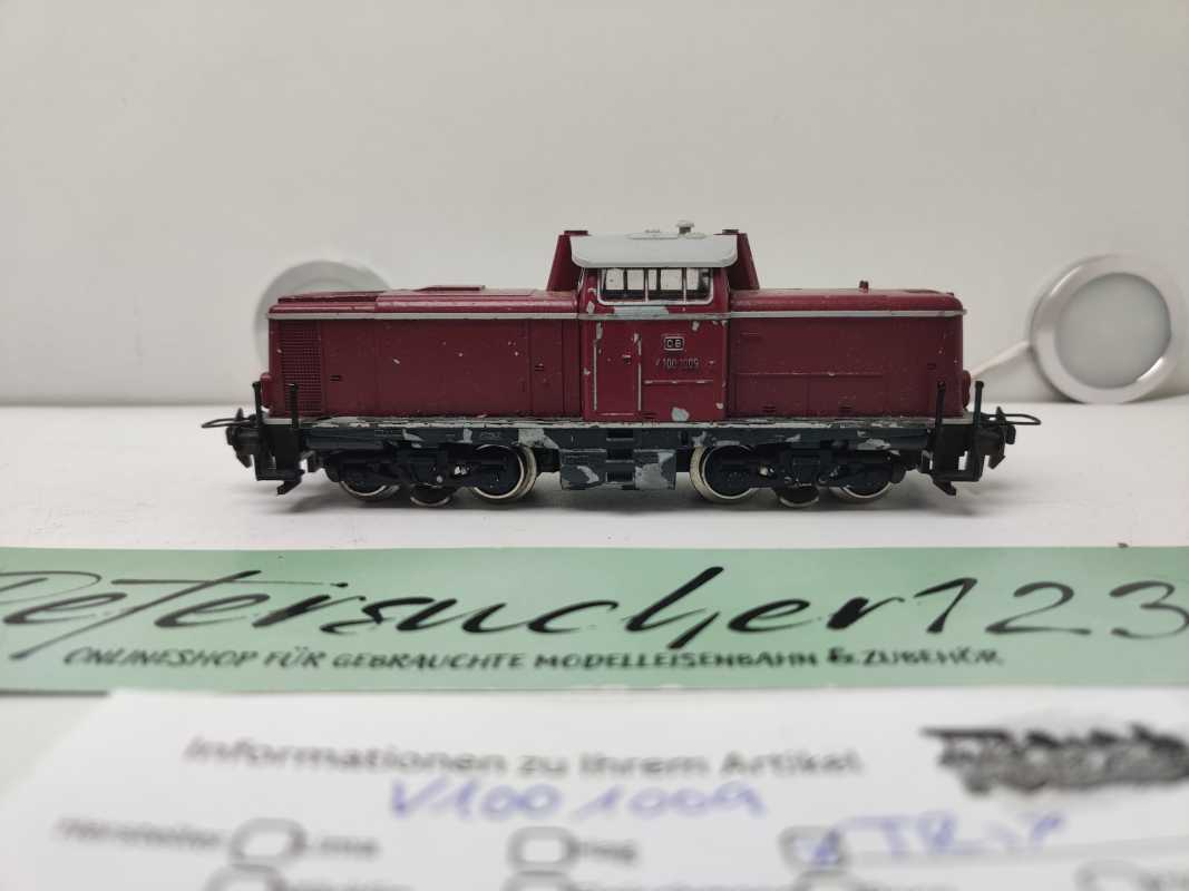 Trix DC H0 V100 1009 Diesellok / Rot / DB / Analog 
