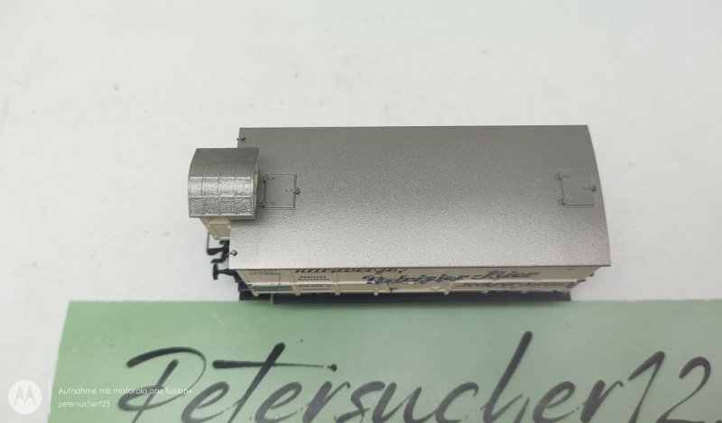Trix H0 AC 23523 Bierwagen mit Bremserhaus "Patrizier-Bier" / NEM / DRG