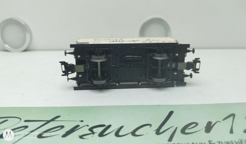 Trix H0 AC 23523 Bierwagen mit Bremserhaus "Patrizier-Bier" / NEM / DRG