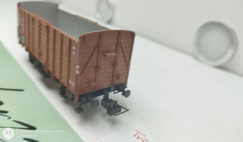 Trix H0 AC 23583 offener Güterwagen / Würzburg 5658 Ov / DRG