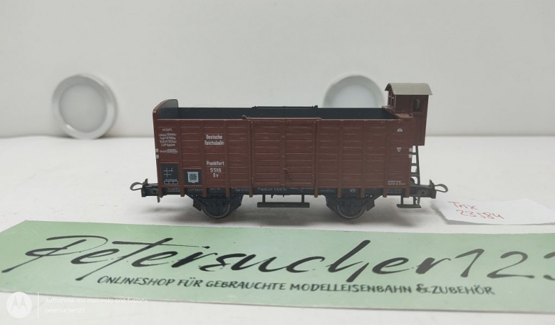 Trix H0 AC 23584 Hochbordwagen mit Bremserhaus / 5516 Ov / DRG