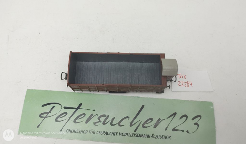 Trix H0 AC 23584 Hochbordwagen mit Bremserhaus / 5516 Ov / DRG