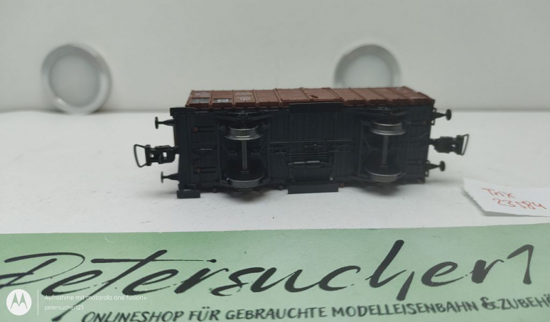 Trix H0 AC 23584 Hochbordwagen mit Bremserhaus / 5516 Ov / DRG