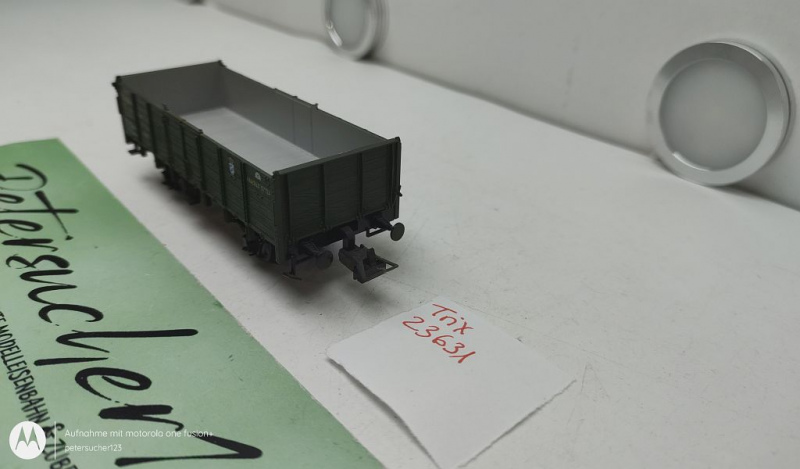 Trix H0 AC 23631 offener Güterwagen / 67724 Omk / K.Bay.Sts.B.