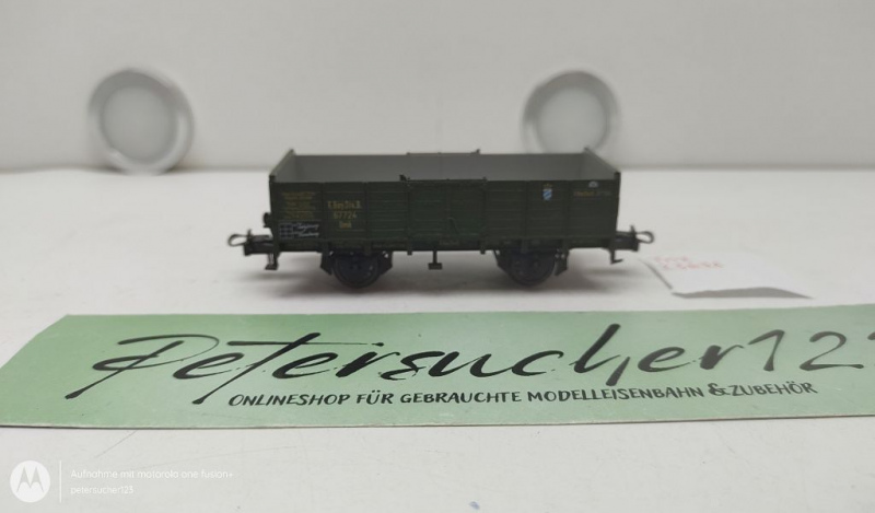 Trix H0 AC 23631 offener Güterwagen / 67724 Omk / K.Bay.Sts.B.