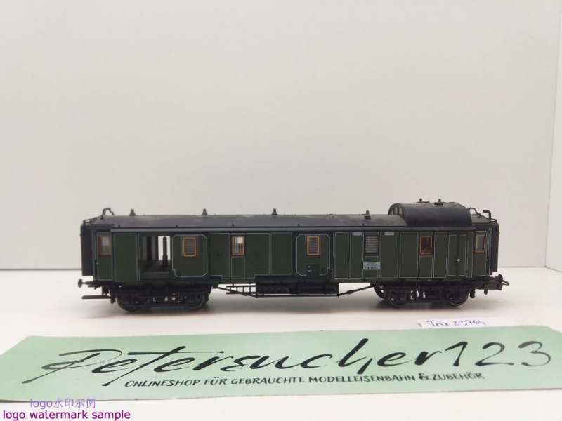Trix H0 DC 23764 Schnellzug-Gepäckwagen / PPü / NEM / K.Bay.St.B.