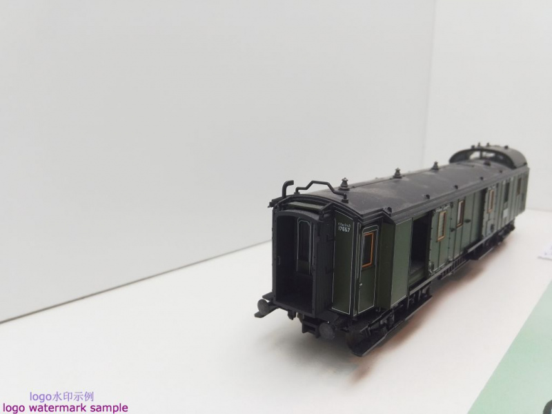 Trix H0 DC 23764 Schnellzug-Gepäckwagen / PPü / NEM / K.Bay.St.B.