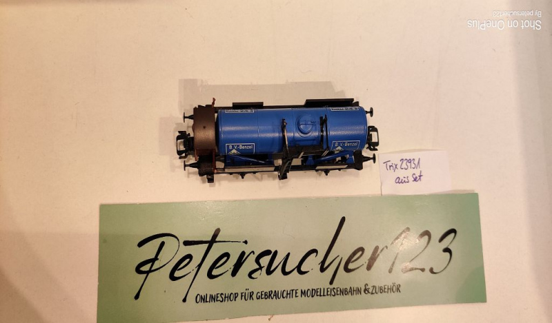 Trix H0 AC 23931 1x Kesselwagen m Brmshs "B.V. ARAL" aus Set / NEM / DRG