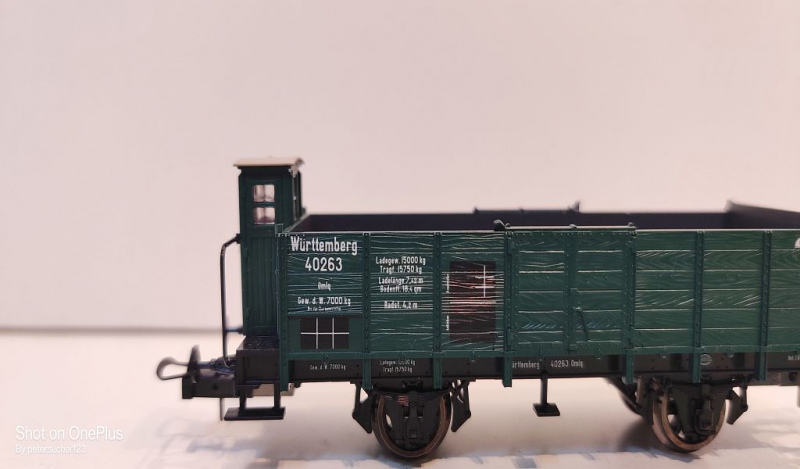 Trix H0 AC 23952 1x Hochbord 40263 aus Set "Geislinger Steige" / NEM / K.Bay.Sts.B.