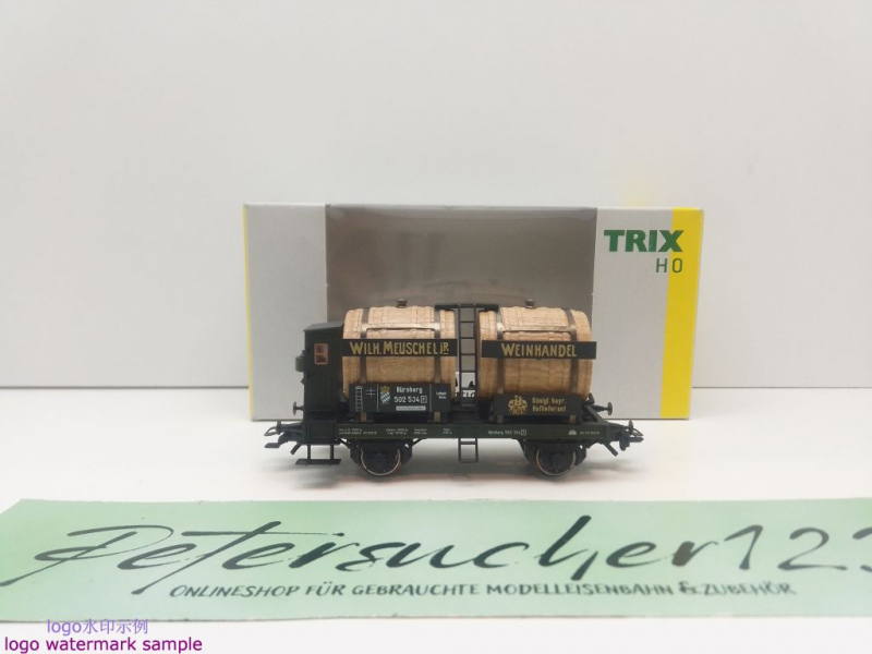 Trix H0 DC 24113 Clubwg 2012 Weinfasswagen / NEM / Privat bei K.Bay.Sts.B. / OVP