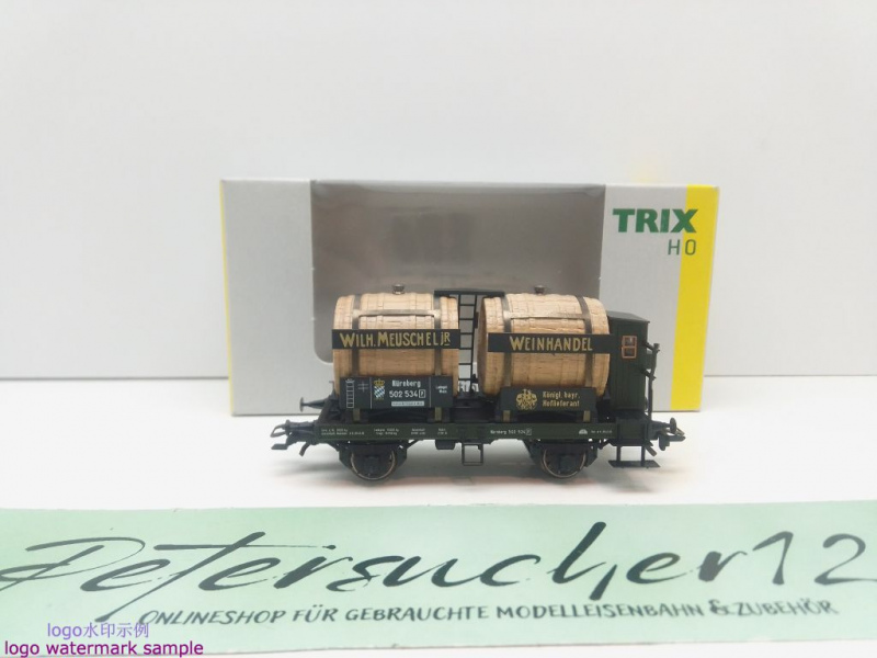 Trix H0 DC 24113 Clubwg 2012 Weinfasswagen / NEM / Privat bei K.Bay.Sts.B. / OVP