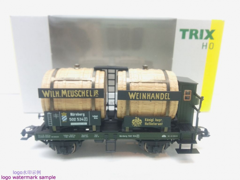 Trix H0 DC 24113 Clubwg 2012 Weinfasswagen / NEM / Privat bei K.Bay.Sts.B. / OVP