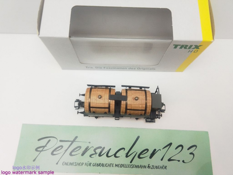 Trix H0 DC 24113 Clubwg 2012 Weinfasswagen / NEM / Privat bei K.Bay.Sts.B. / OVP