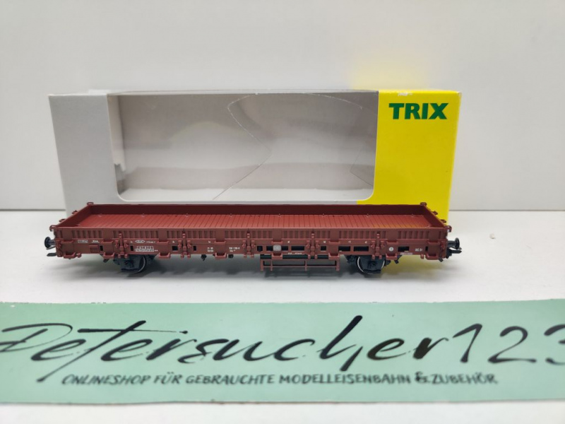 Trix H0 AC 24201-06 Niederbord Kls443 + VW Bus aus Display "Wagen f d Post" / OVP
