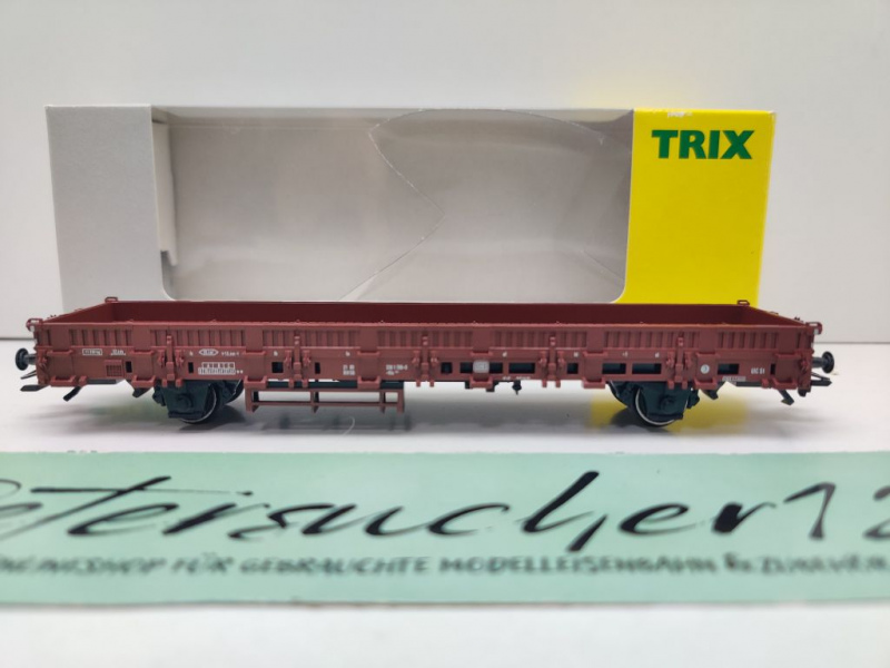 Trix H0 AC 24201-06 Niederbord Kls443 + VW Bus aus Display "Wagen f d Post" / OVP