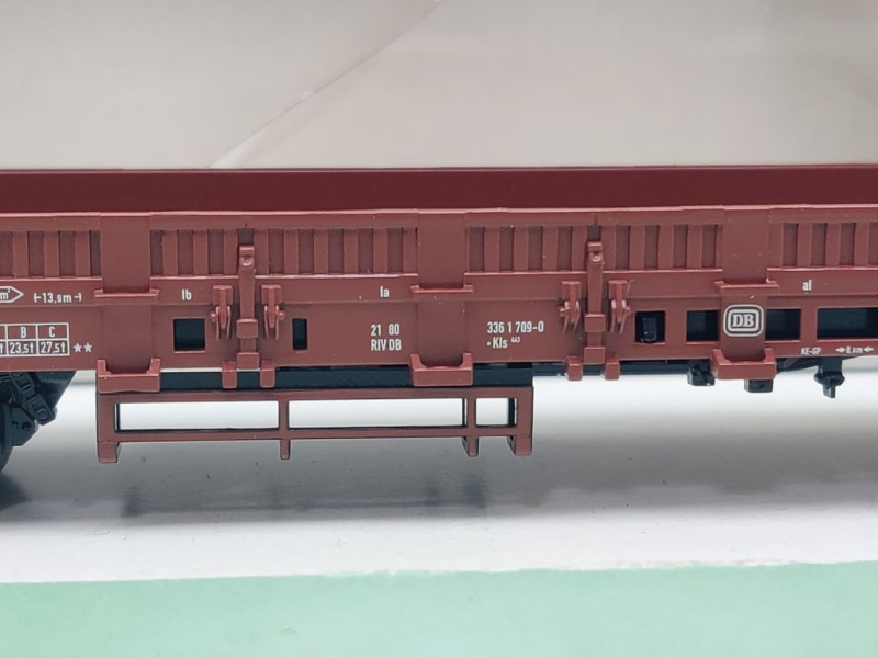 Trix H0 AC 24201-06 Niederbord Kls443 + VW Bus aus Display "Wagen f d Post" / OVP