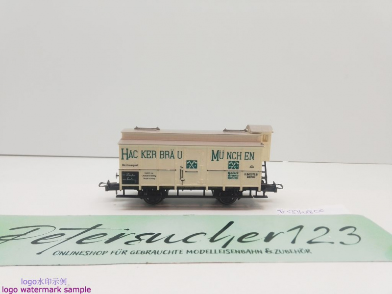 Trix Express H0 AC 53 3418 00 Bierwagen "Hackerbräu" / K.Bay.Sts.B.