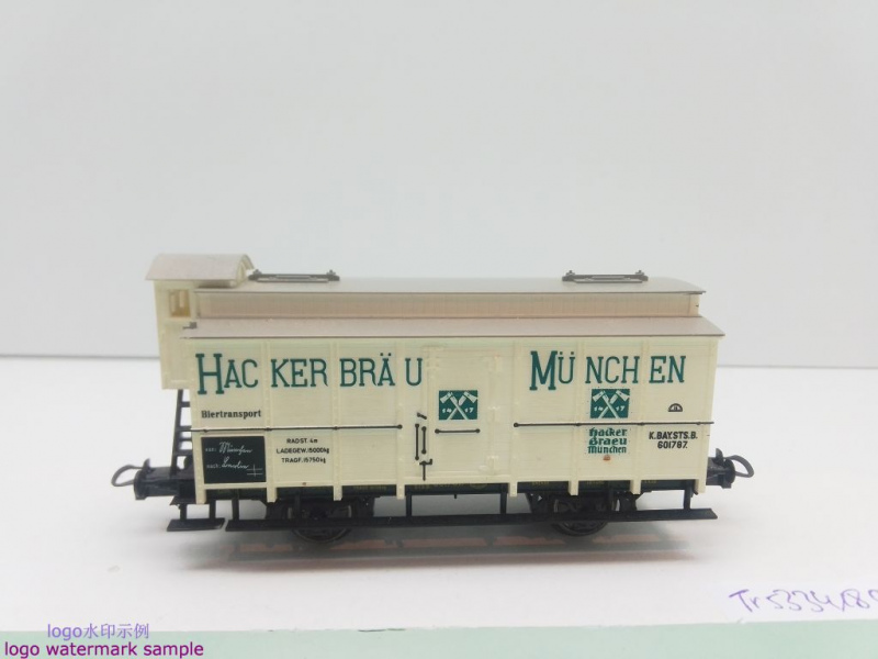 Trix Express H0 AC 53 3418 00 Bierwagen "Hackerbräu" / K.Bay.Sts.B.