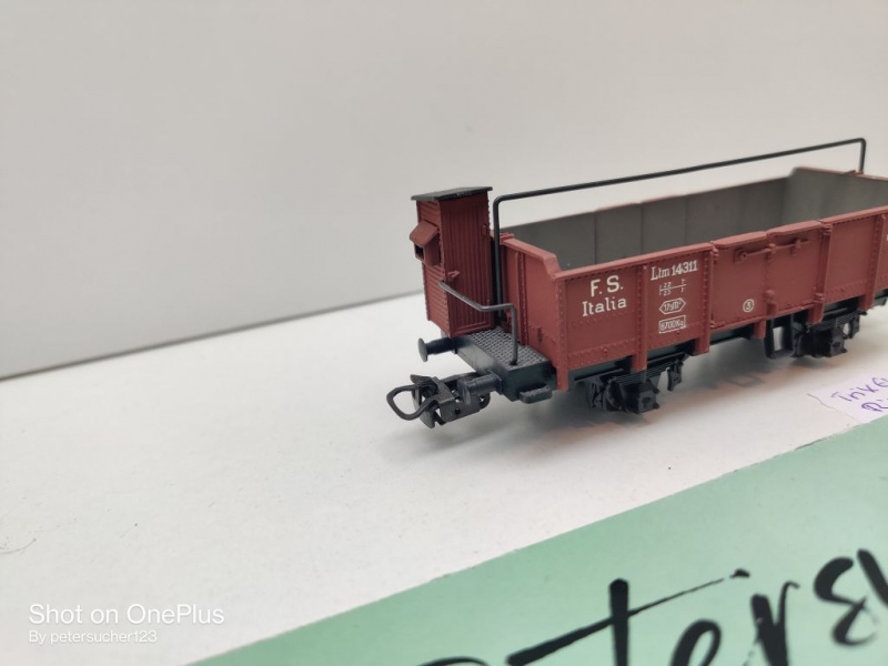 Trix Express H0 AC 3985 off Güterwagen / Güterwagen Ital. Serie / Rivarossi / Ltm / FS