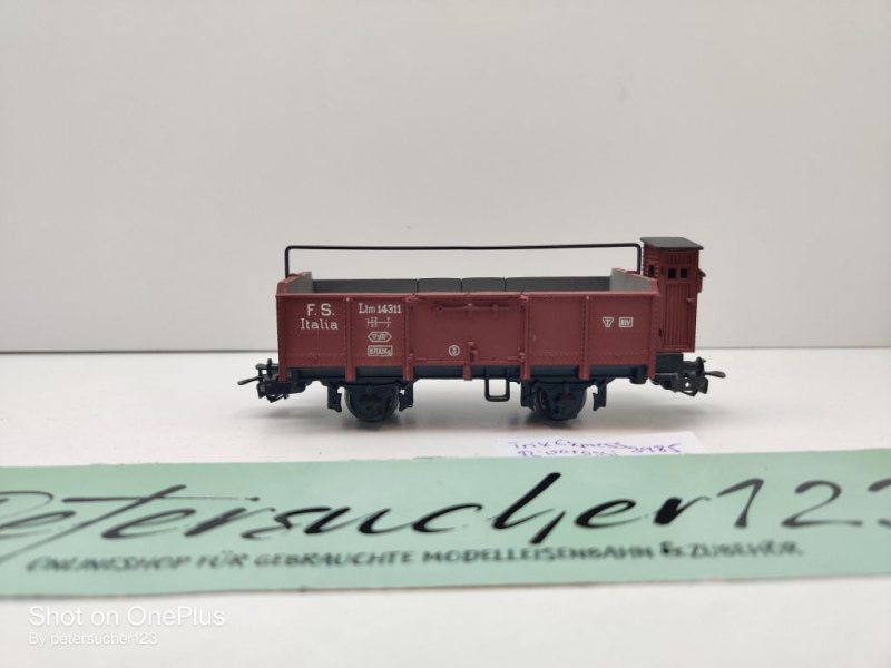 Trix Express H0 AC 3985 off Güterwagen / Güterwagen Ital. Serie / Rivarossi / Ltm / FS