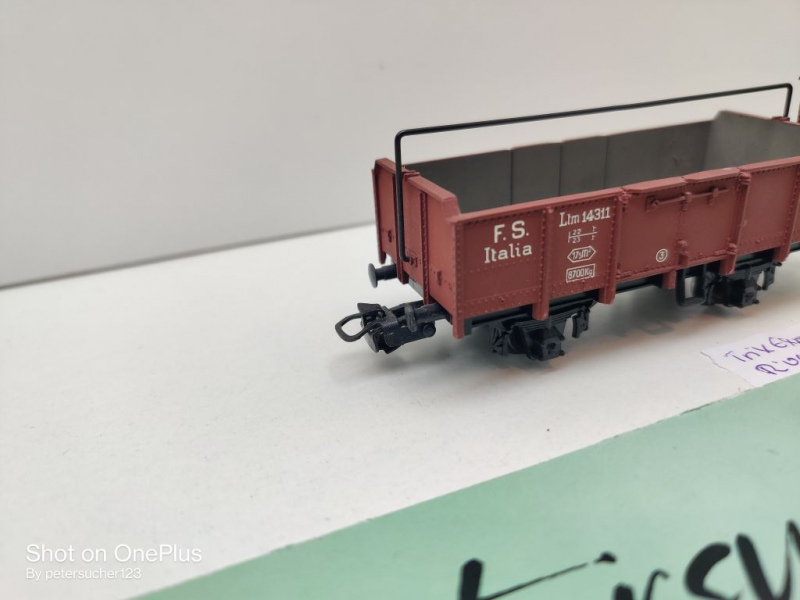 Trix Express H0 AC 3985 off Güterwagen / Güterwagen Ital. Serie / Rivarossi / Ltm / FS