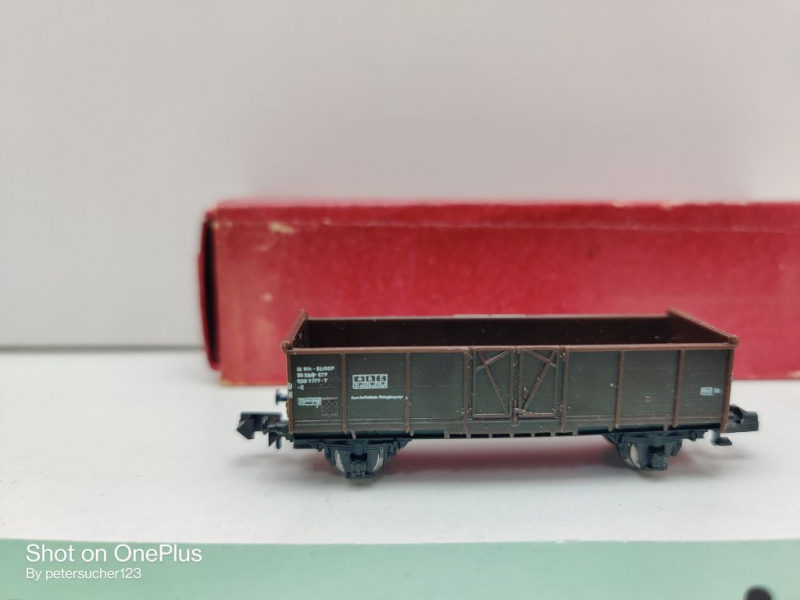 VEB Prefo Dreden N DC offener Güterwagen Wagennr .. 85 ... 777-7 / SBB / Ersatz-VP