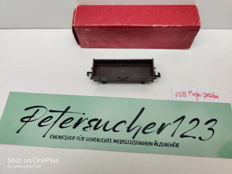VEB Prefo Dreden N DC offener Güterwagen Wagennr .. 85 ... 777-7 / SBB / Ersatz-VP
