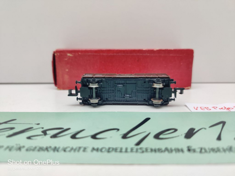 VEB Prefo Dreden N DC offener Güterwagen Wagennr .. 85 ... 777-7 / SBB / Ersatz-VP