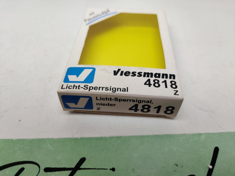 Viessmann H0 4818 Lichtsperrsignal / OVP