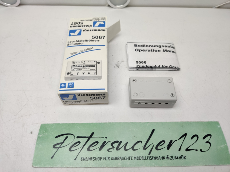 Viessmann 5067 Leuchtstoffröhren - Simulator / OVP - Kopie