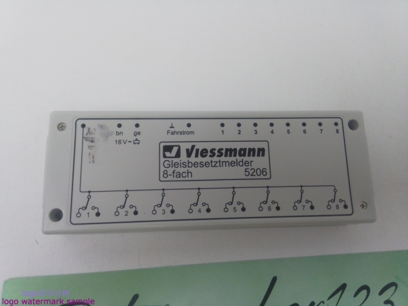 Viessmann 5206 / Gleisbesetzmelder / 8- Fach
