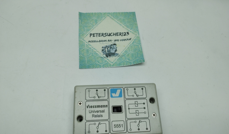 Viessmann 5551 Universal-Relais 1 x 4 / 14-16 V / 2,5 A