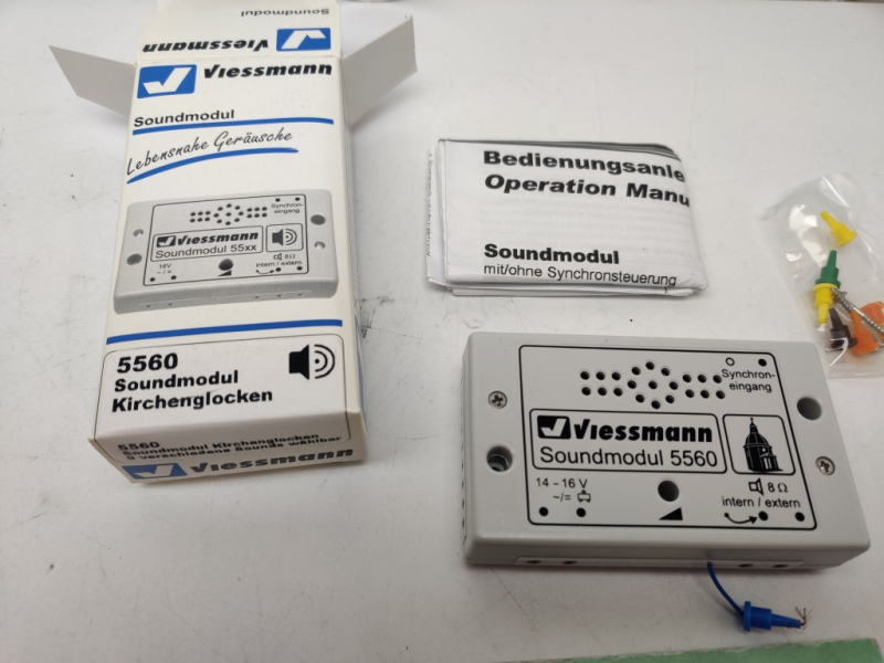 Viessmann 5560 Soundmodul - Kirchenglocken / OVP