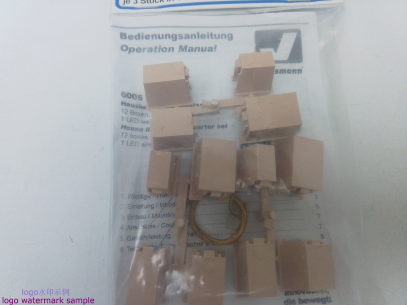 Viessmann 6005 Hausbeleuchtungs-Startset / 12 Lichtboxen je 3 Stück in 4 verschiedenen Größen / OVP