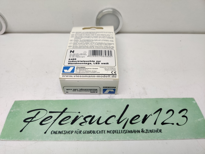 Viessmann N DC 6489 Industrieleuchte / Wandmontage / Led weiß / OVP