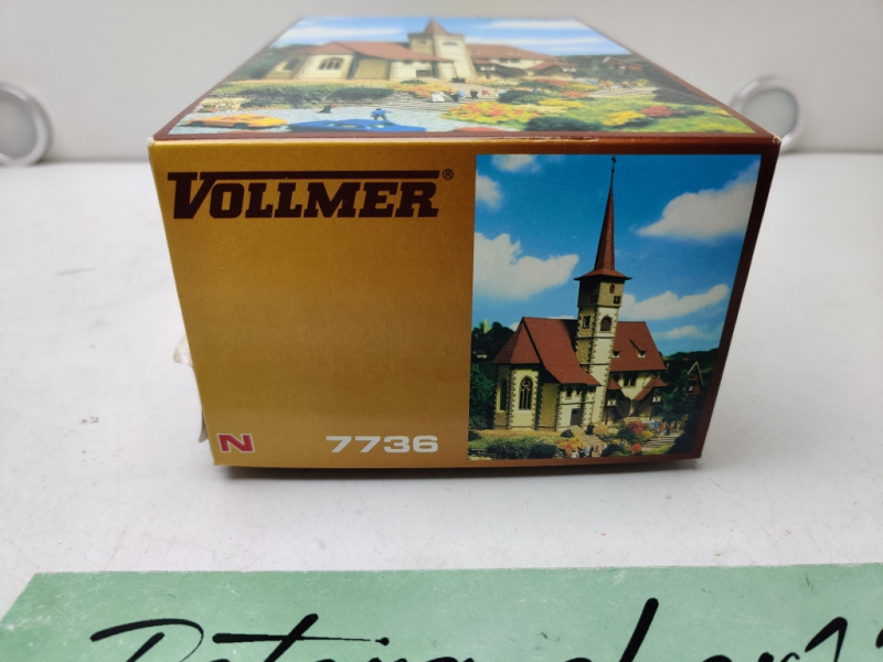 Vollmer N 7736 Kirche / Bausatz vollständig / OVP