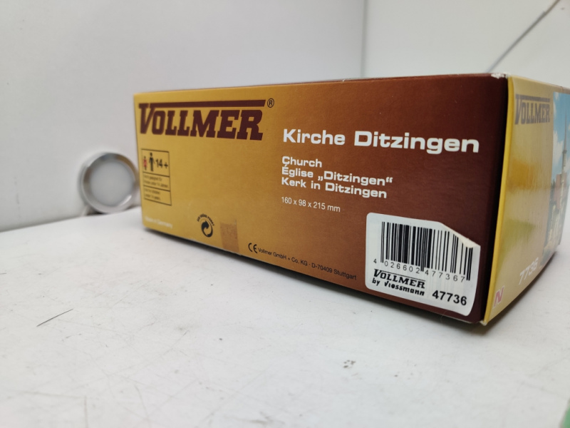 Vollmer N 7736 Kirche / Bausatz vollständig / OVP