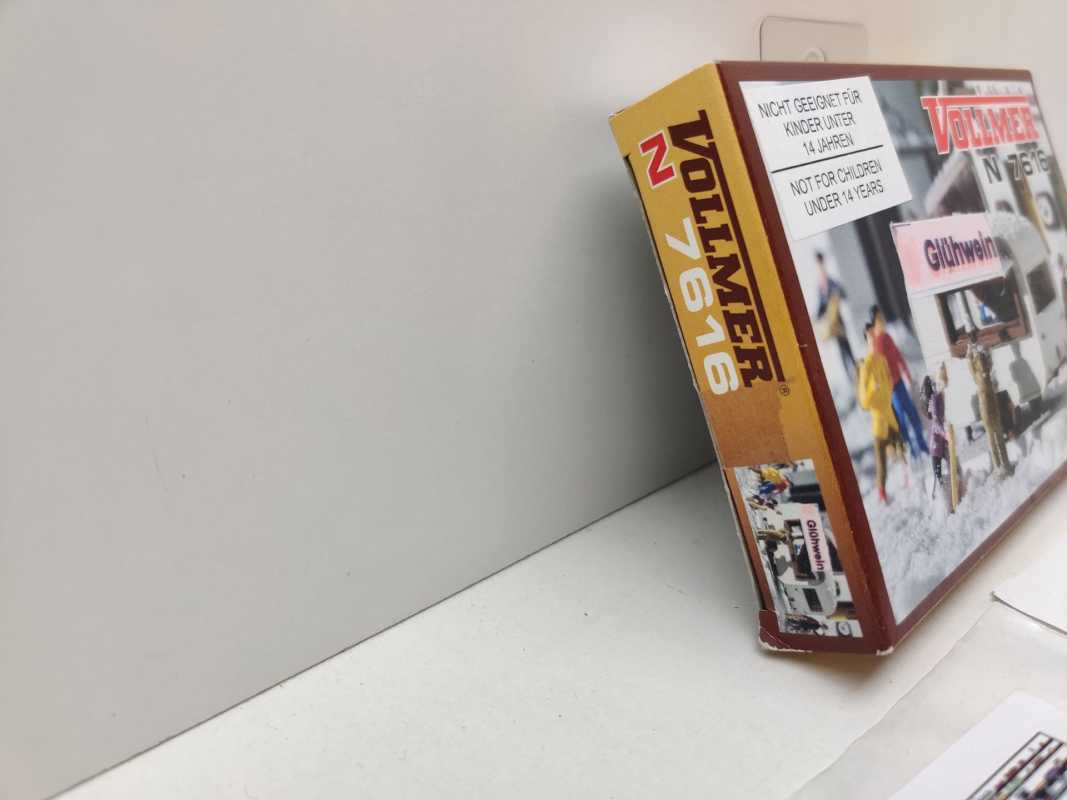 Vollmer N 7616 Glühweinstand Verkaufswagen / Bausatz / 1:160 / OVP