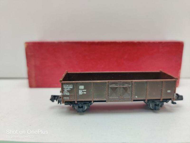 VEB Prefo Dreden N DC 0016 offener Güterwagen HSL 5454610 384 / DB / Ersatz-VP