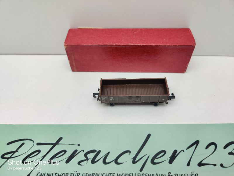 VEB Prefo Dreden N DC 0016 offener Güterwagen HSL 5454610 384 / DB / Ersatz-VP