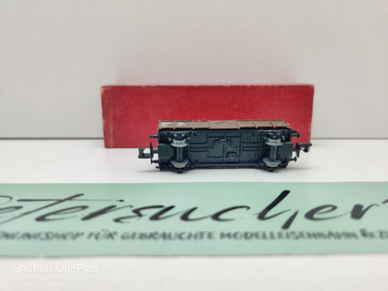 VEB Prefo Dreden N DC 0016 offener Güterwagen HSL 5454610 384 / DB / Ersatz-VP