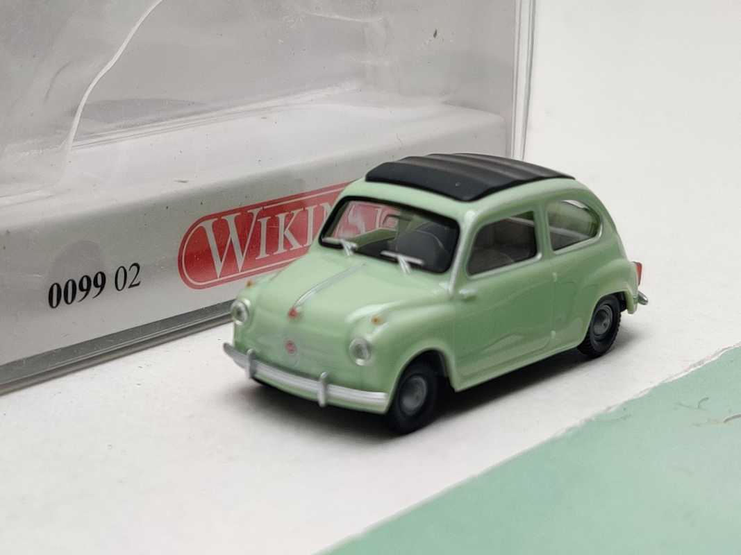 Wiking H0 0099 02 Fiat 600 / 1:87 / OVP