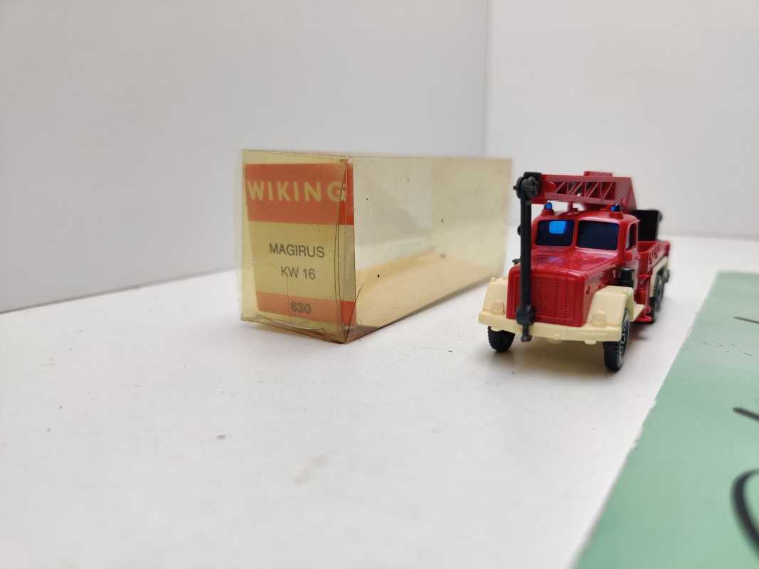 Wiking H0 630 MAGIRUS KW16 KRANWAGEN / 1:87 / OVP