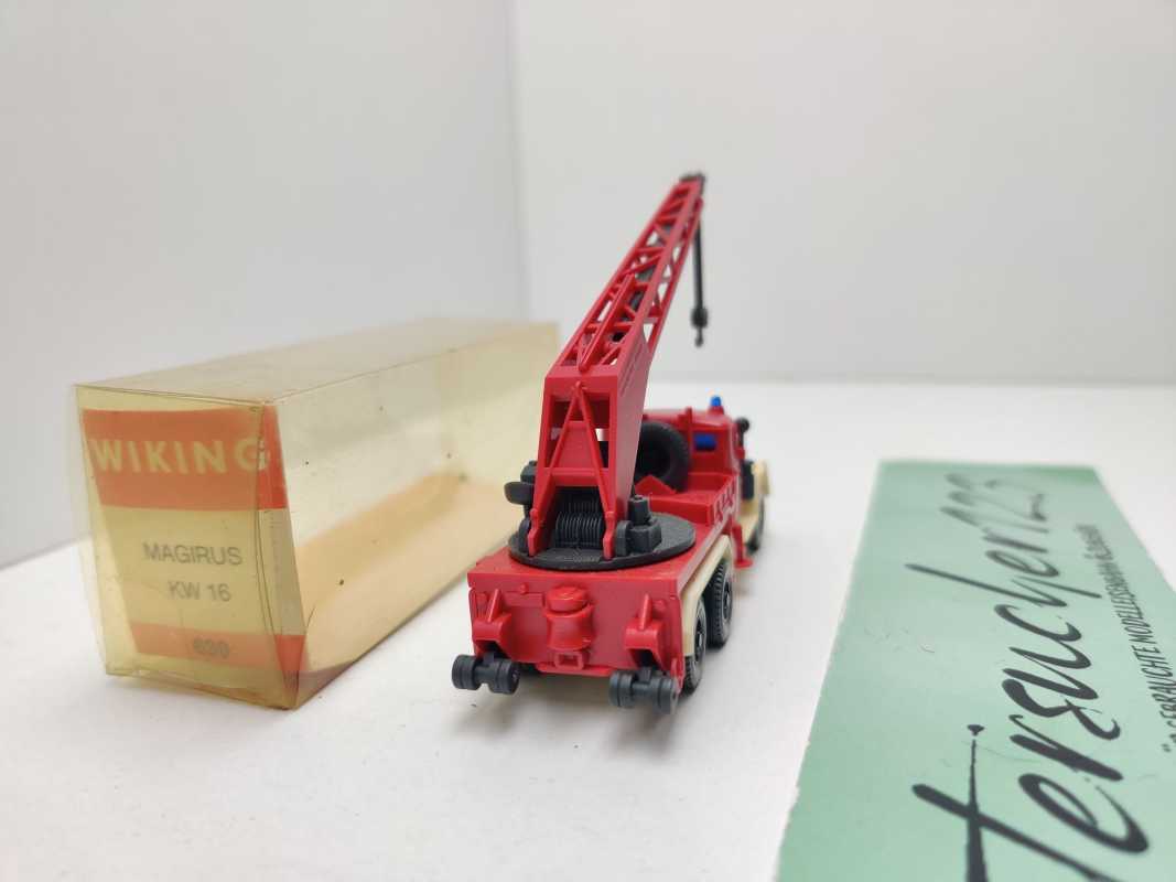 Wiking H0 630 MAGIRUS KW16 KRANWAGEN / 1:87 / OVP